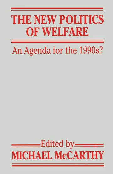 Cover of The New Politics of Welfare