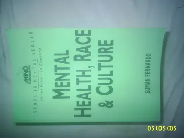 Cover of Mental Health, Race and Culture