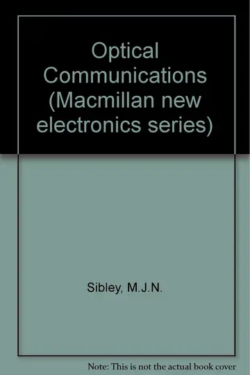 Cover of Optical Communications