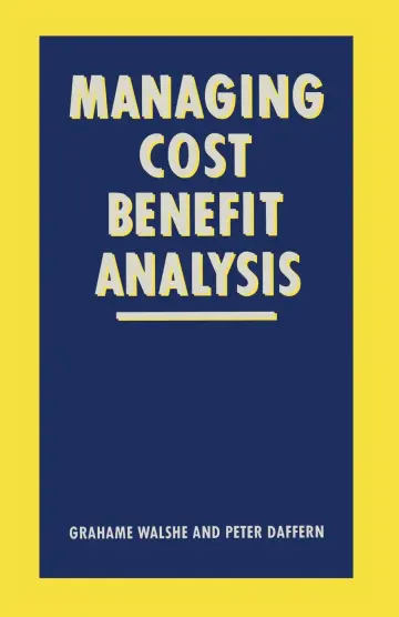 Cover of Managing Cost-benefit Analysis