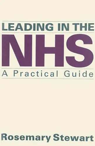 Cover of Leading in the NHS