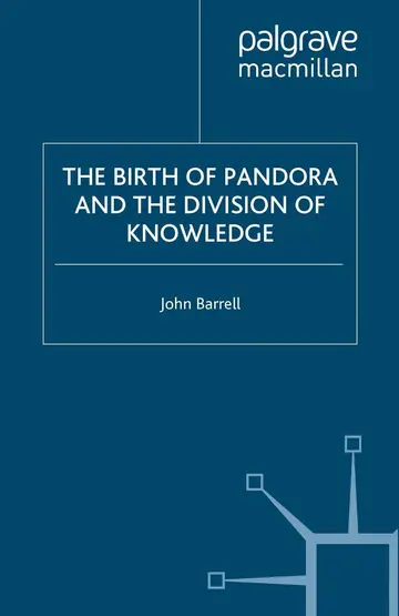 Cover of The Birth of Pandora