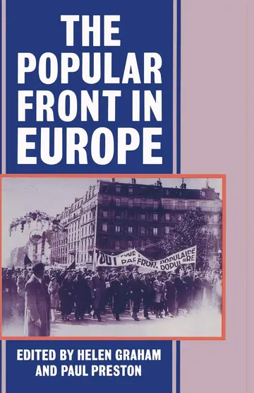 Cover of The Popular Front in Europe
