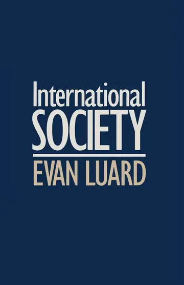 Cover of International Society