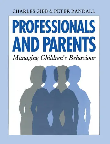 Cover of Professionals and Parents