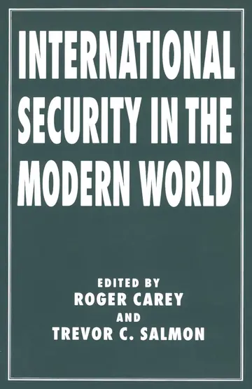 Cover of International Security in the Modern World