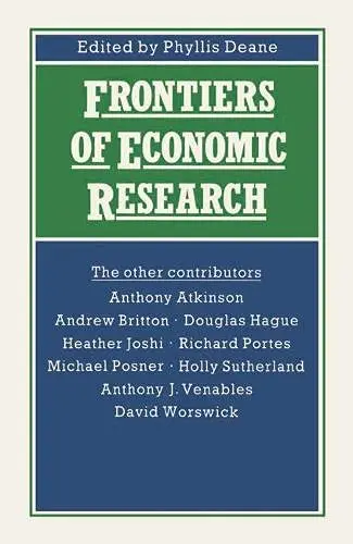 Cover of Frontiers of Economic Research