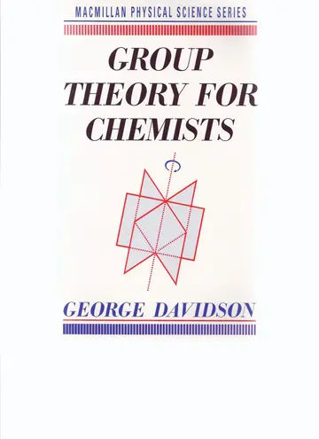 Cover of Group Theory for Chemists