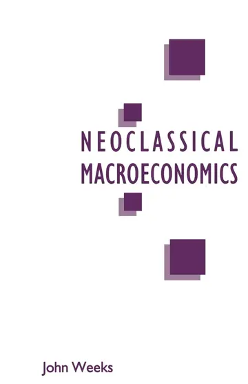 Cover of A Critique of Neoclassical Macroeconomics
