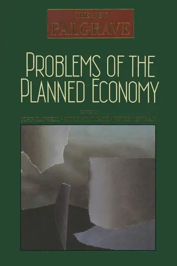 Cover of Problems of the Planned Economy