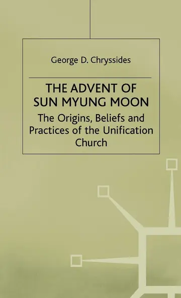 Cover of The Advent of Sun Myung Moon