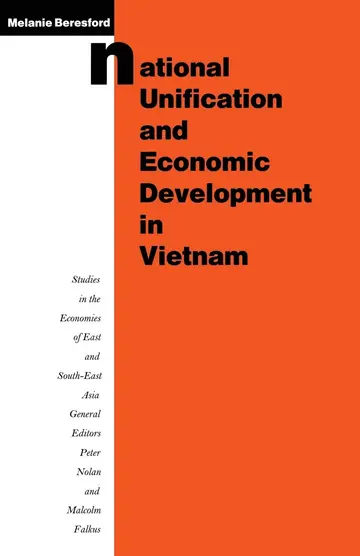 Cover of National Unification and Economic Development in Vietnam