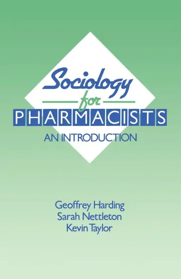 Cover of Sociology for Pharmacists