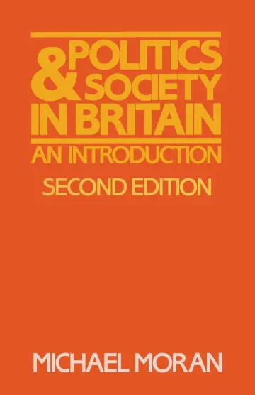 Cover of Politics and Society in Britain