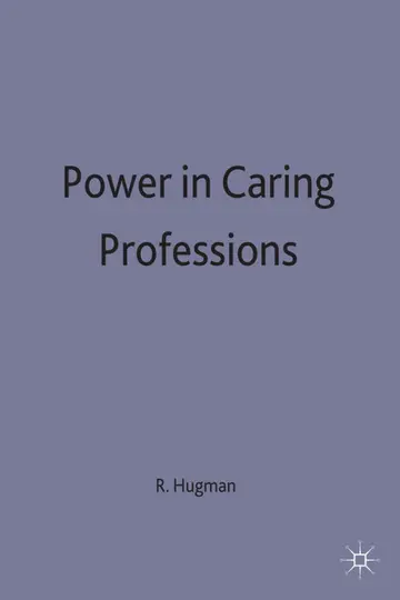 Cover of Power in Caring Professions