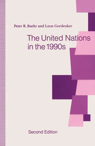 Cover of The United Nations in the 1990s