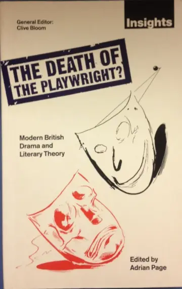 Cover of The Death of the Playwright?