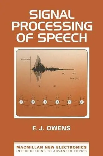 Cover of Signal Processing of Speech
