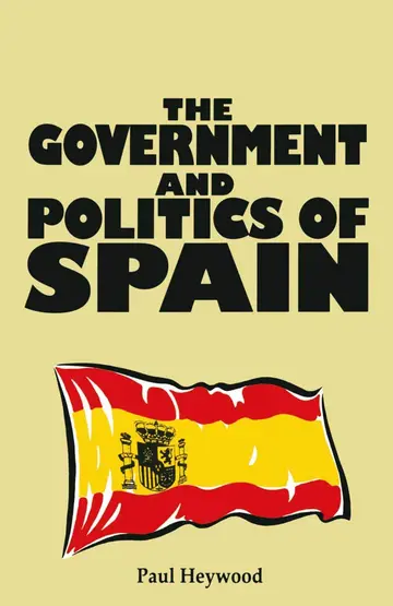 Cover of The Government and Politics of Spain