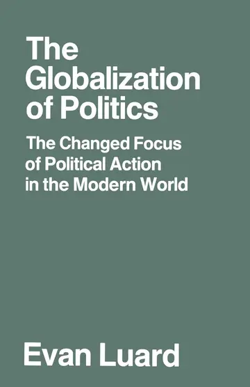 Cover of The Globalization of Politics