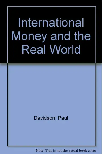 Cover of International Money and the Real World