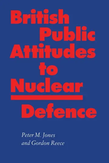 Cover of British Public Attitudes to Nuclear Defence