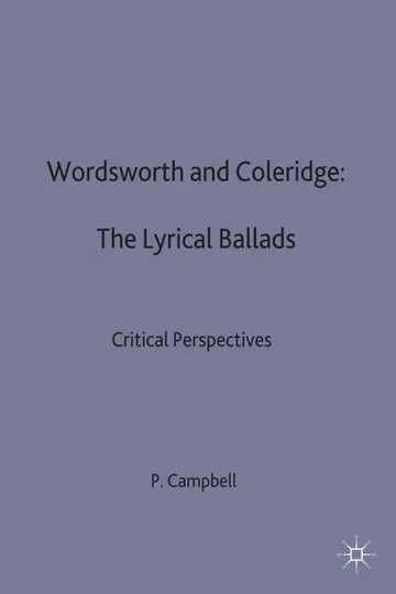 Cover of Wordsworth and Coleridge
