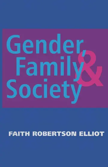 Cover of Gender, Family and Society