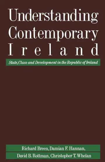 Cover of Understanding Contemporary Ireland