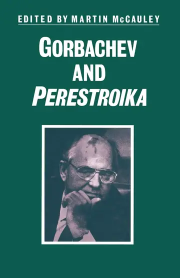 Cover of Gorbachev and Perestroika
