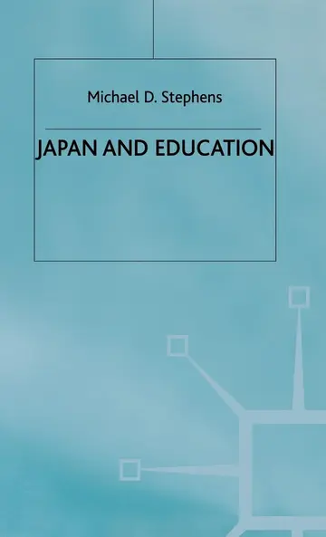 Cover of Japan and Education