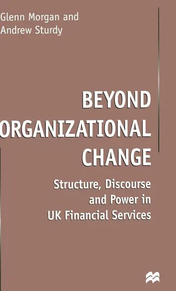 Cover of Beyond Organizational Change
