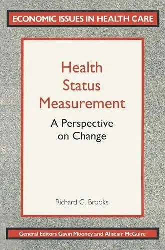 Cover of Health Status Measurement