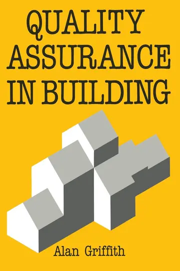 Cover of Quality Assurance in Building