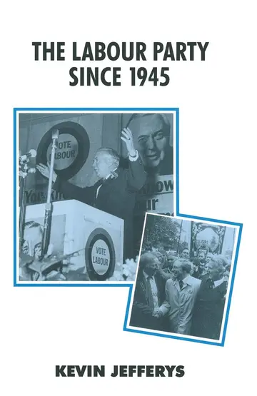 Cover of The Labour Party since 1945