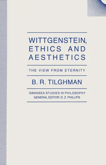 Cover of Wittgenstein, Ethics and Aesthetics