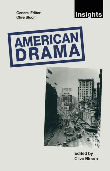 Cover of American Drama