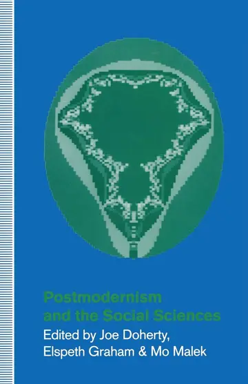 Cover of Postmodernism and the Social Sciences