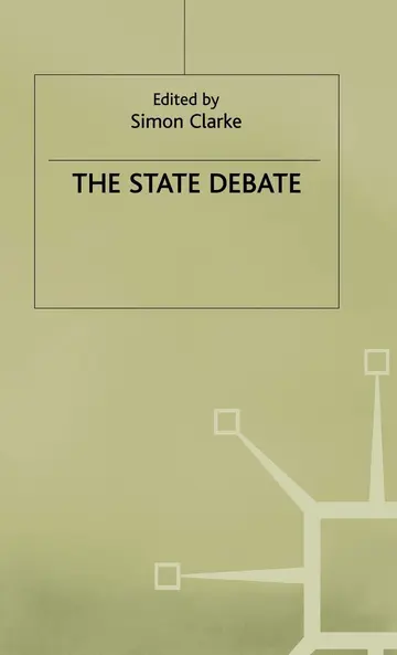 Cover of The State Debate