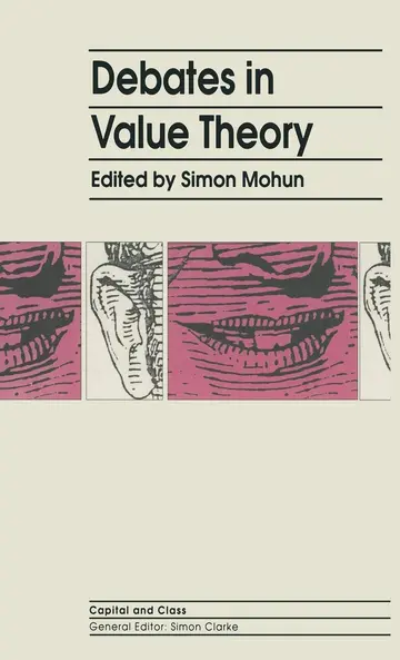 Cover of Debates in Value Theory