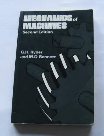 Cover of Mechanics of Machines