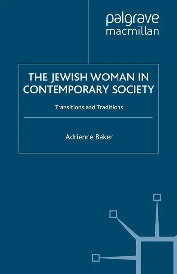 Cover of The Jewish Woman in Contemporary Society