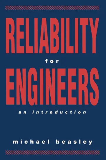 Cover of Reliability for Engineers