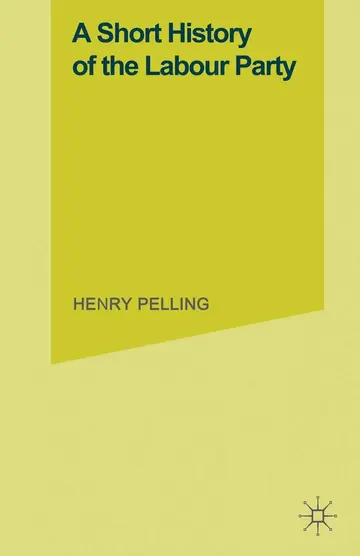 Cover of A Short History of the Labour Party