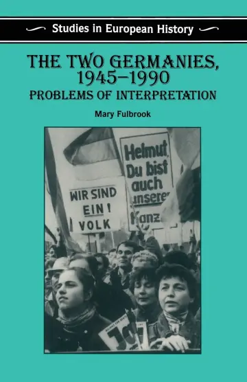 Cover of The Two Germanies, 1945-90