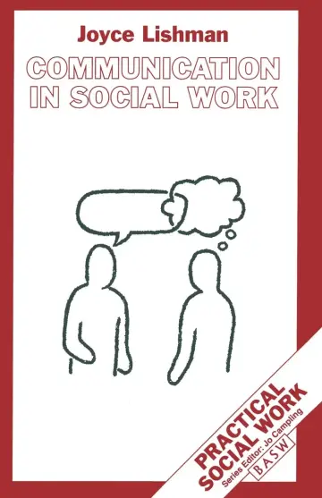 Cover of Communication in Social Work (British Association of Social Workers (BASW) Practical Social Work)