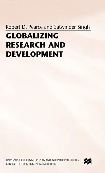 Cover of Globalizing Research and Development