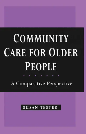 Cover of Community Care for Older People