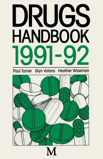 Cover of Drugs Handbook 1991–92
