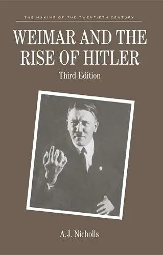 Cover of Weimar and the Rise of Hitler